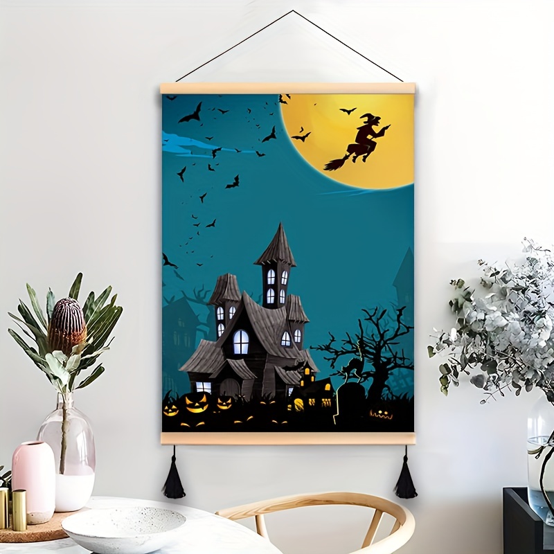 Halloween Hanging Painting (small Size), Halloween Holiday Series ...