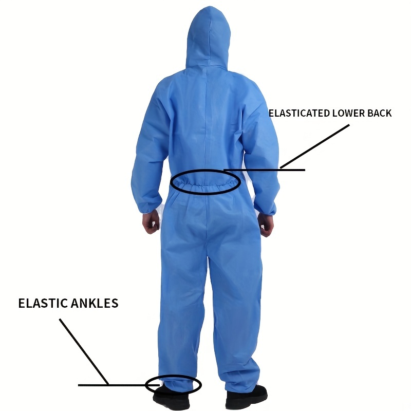 Mono Desechable Con Capucha Disposable Jumpsuit with Hood - China  Disposable Coveralls, PP Coverall