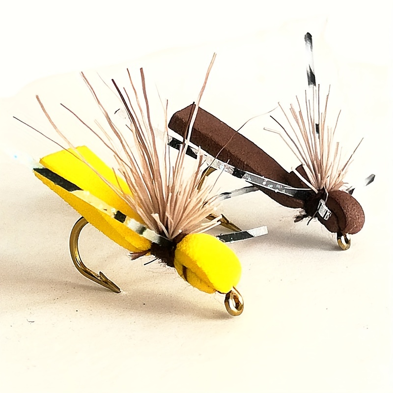 Artificial Flies Fishing Lure Kit Bionic Dry/wet Flies - Temu Canada