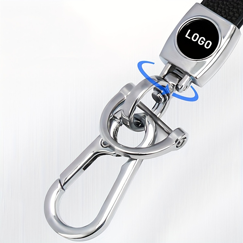 Autoschlüsselanhänger Luxus-PU-Leder-Schlüsselanhänger Schnalle  Schlüsselring Für Peugeot, Geschenk