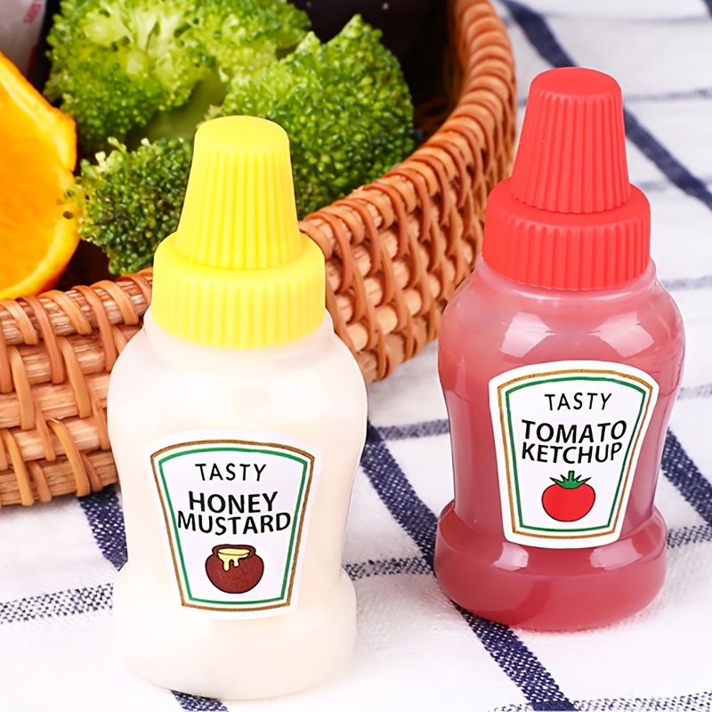 12pcs Wxoieod Mini Condiment Bottles Lunch Box Mini Tomato - Temu