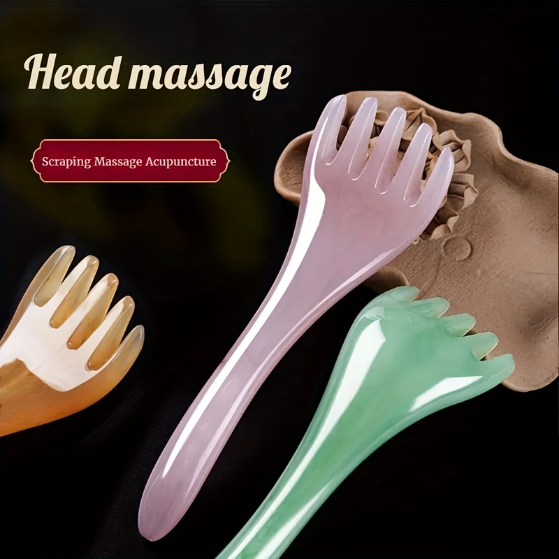 five claw head massager head therapy comb gua sha board body massager for foot leg arm shoulder back muscle relaxation