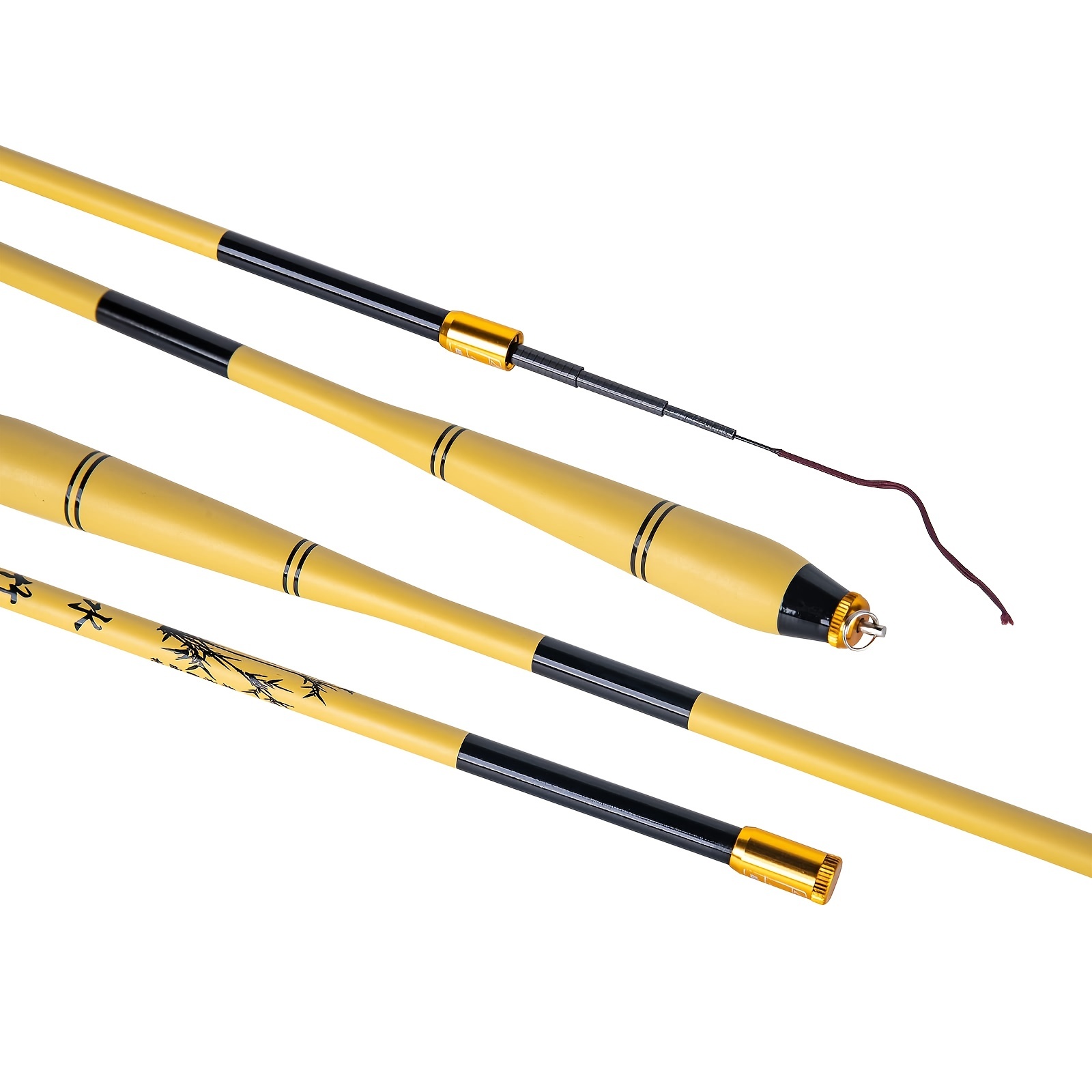 Bamboo Telescopic Fishing Rods & Poles for sale