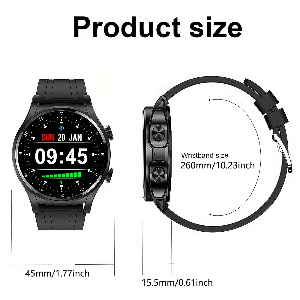 Mi smart best sale watch with earbuds