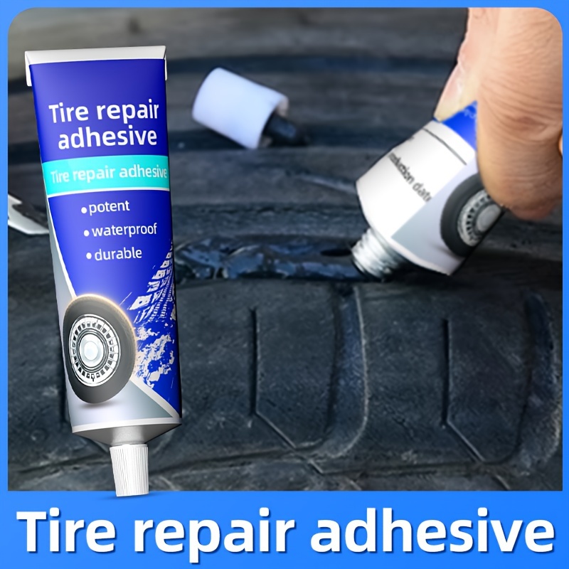 Strong Adhesive Car Rubber Repair Tire Glue Leather Glue Car Window Speaker Seal Tire Repair Glue, Size: One size, Other
