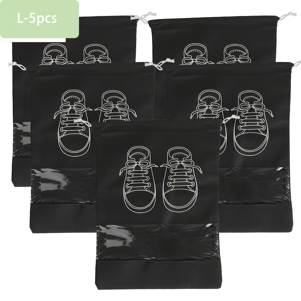 Bolsas Organizadoras Almacenamiento Zapatos 5 Uds. Bolsa - Temu