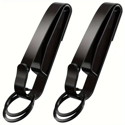 Stainless Steel Belt Loop Key Ring Portable Metal Belt Clip - Temu