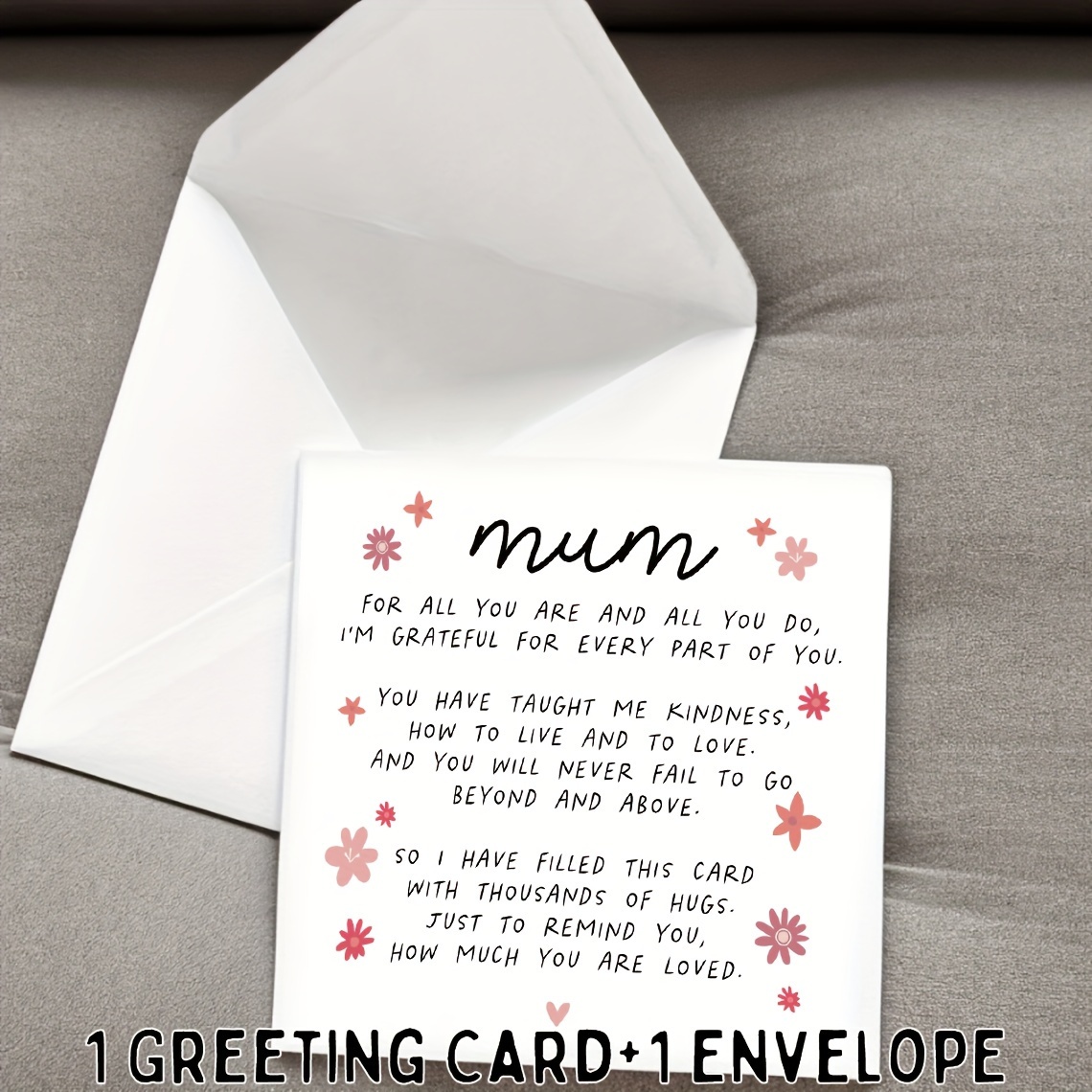 Mother's Day Gift Cards, Mini Cards Envelope, Greeting Cards