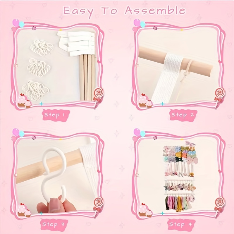 Organize Baby Girl's Hair Accessories With This Stylish - Temu