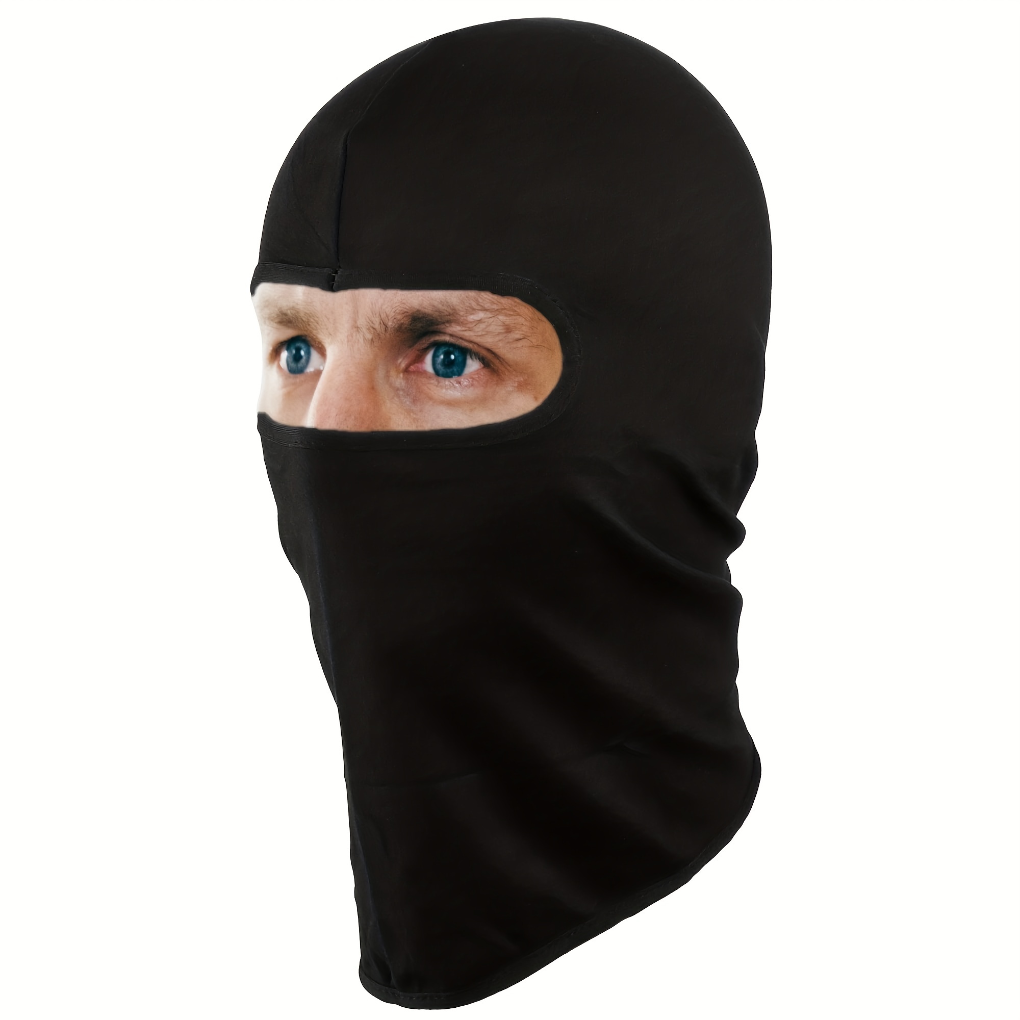 Solide Gesichtsbedeckung Mit Halsmanschette Für Frauen UV - Temu