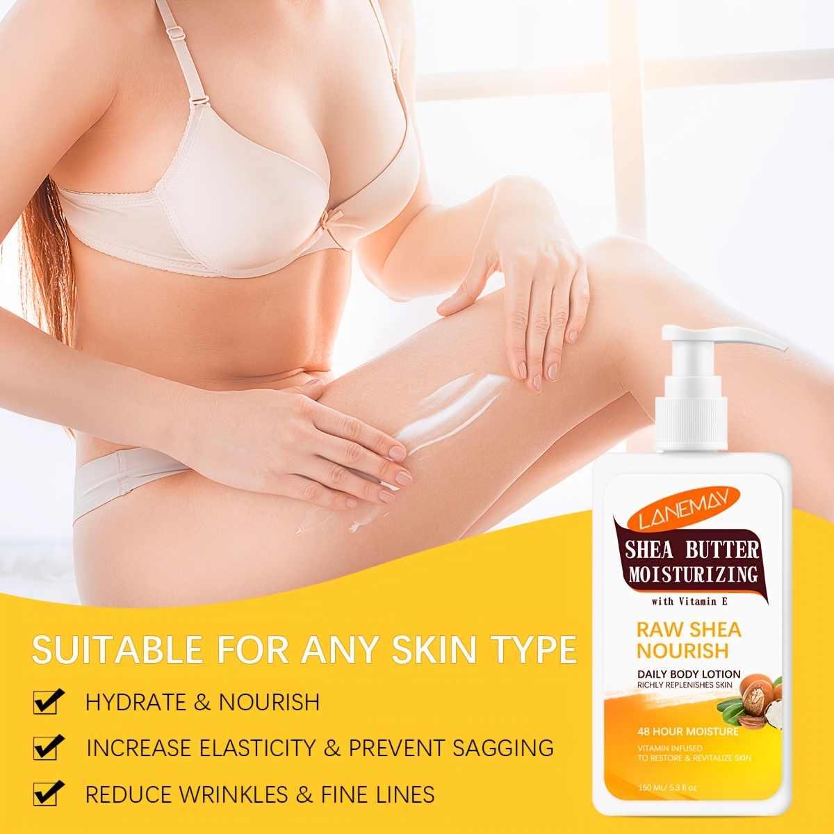 Shea Butter Balm Cream For Face & Body 150ml