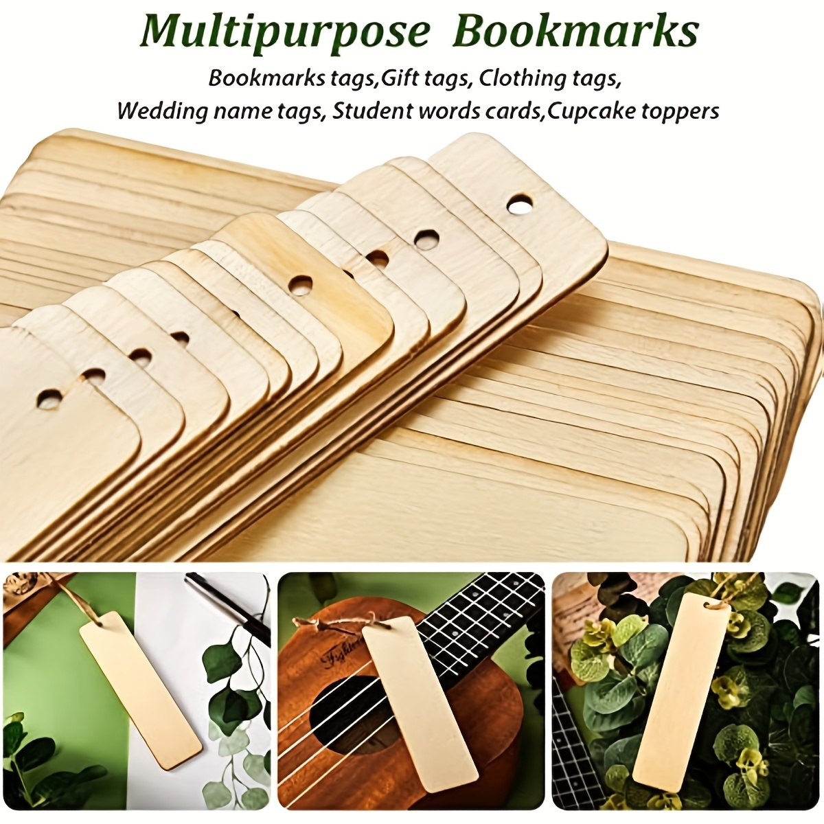 Blank Bookmarks, Bookmark Crafts