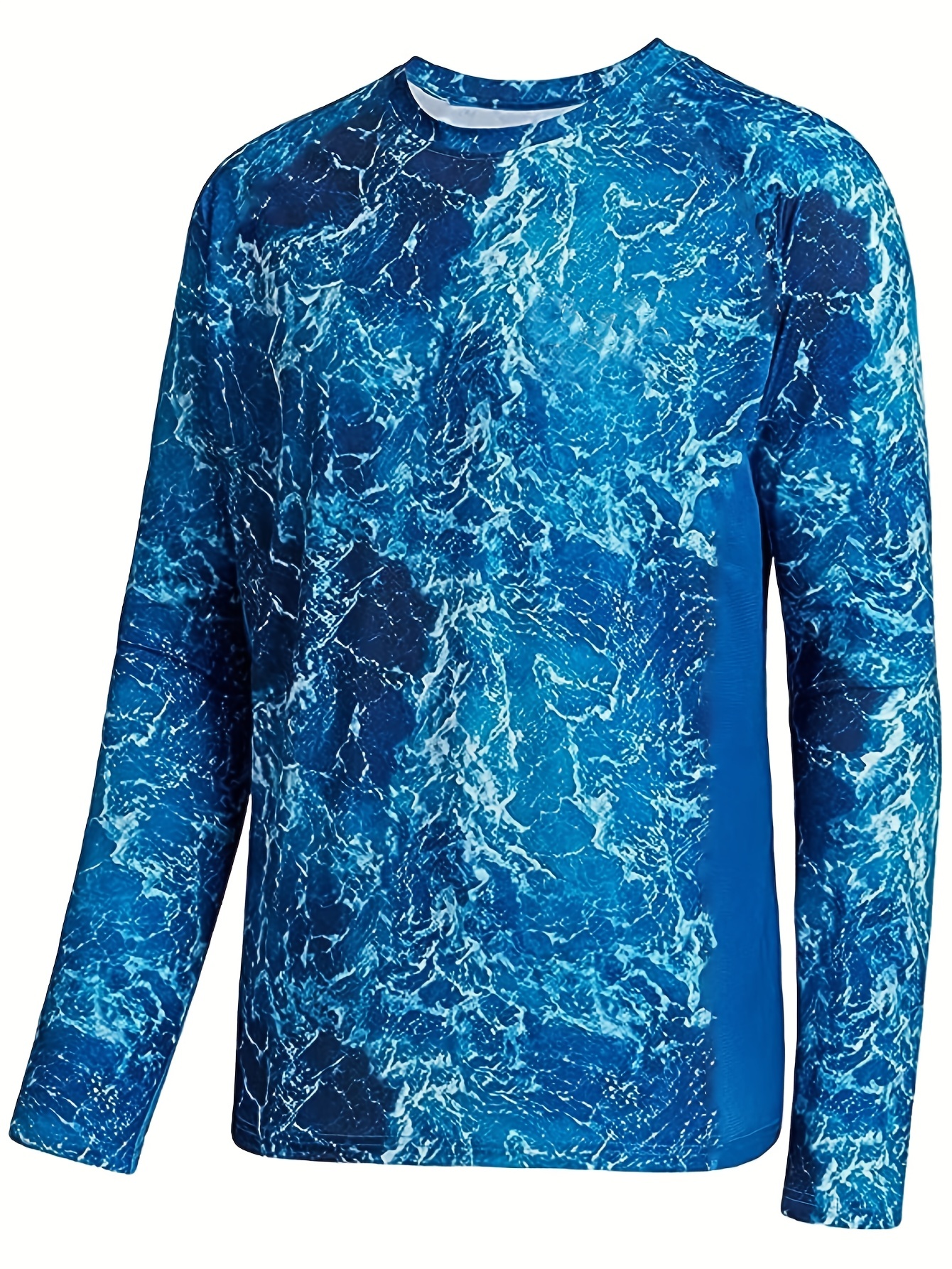 IXYHPJP Outdoor Anti-UV Men's Long Sleeve T-Shirts Sun Protect Skin Fishing  Hiking Sun Block Shirts Tops Men Blue S : : Clothing, Shoes &  Accessories