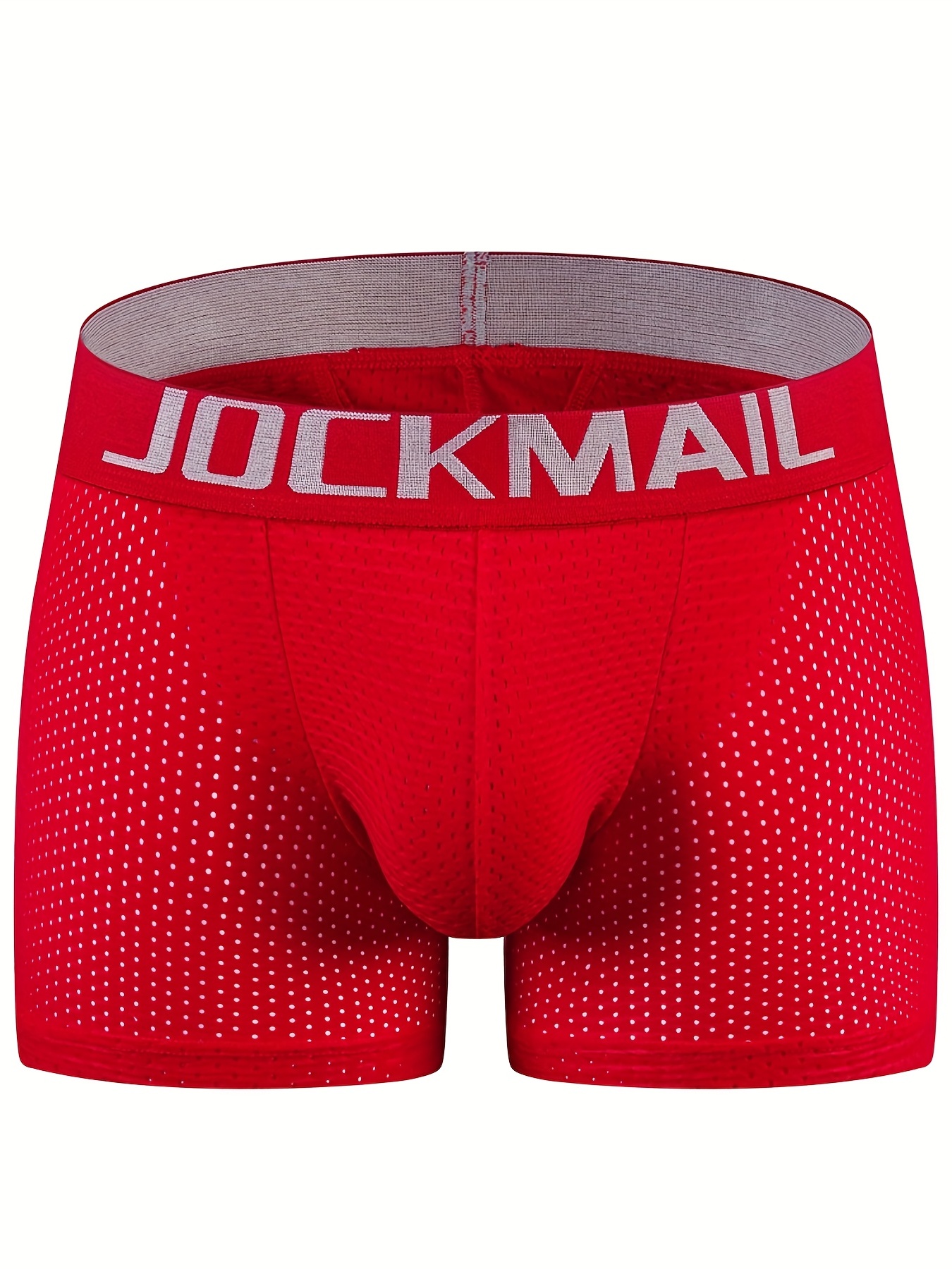 JOCKMAIL 4PCS/Packs Men Briefs Men Underwear Comfortable Men's Boxer Briefs  Male Lace Pantie (M, Black-White-Red-Navy) : : Clothing, Shoes &  Accessories