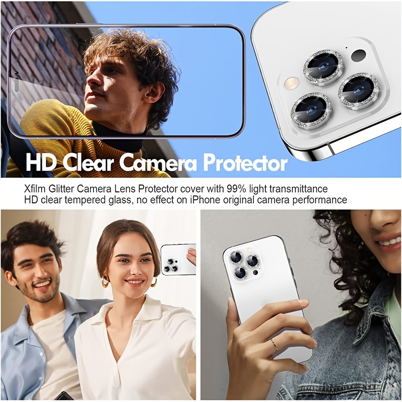 iPhone 12 mini HD Clear Tempered-Glass Camera Lens Protector