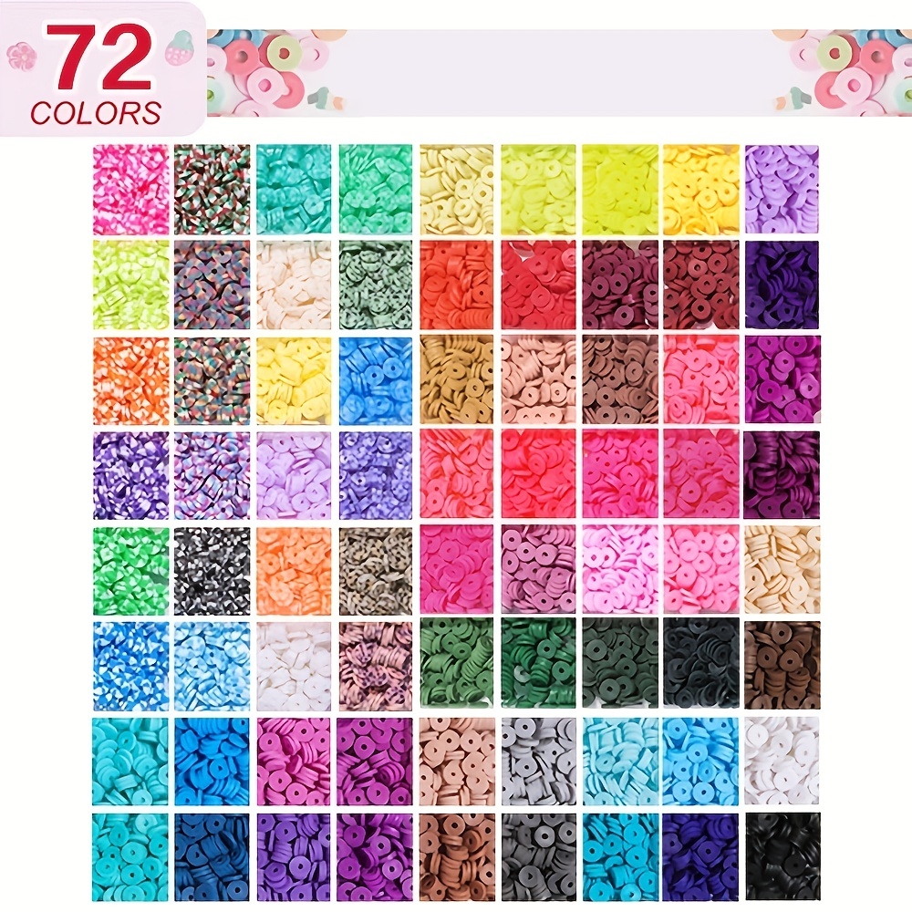 15000PCS 144 Colors Clay Beads Charm Bracelet Making Kit for Girls 8-12  Polymer Heishi Beads for Jewelry for Crafts Christmas Gifts - China Jewelry  Accessories and Jewelry Beads price