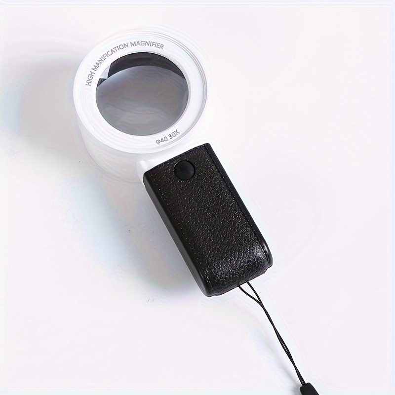10x Magnifier With Full Metal Handheld Classical Reading - Temu