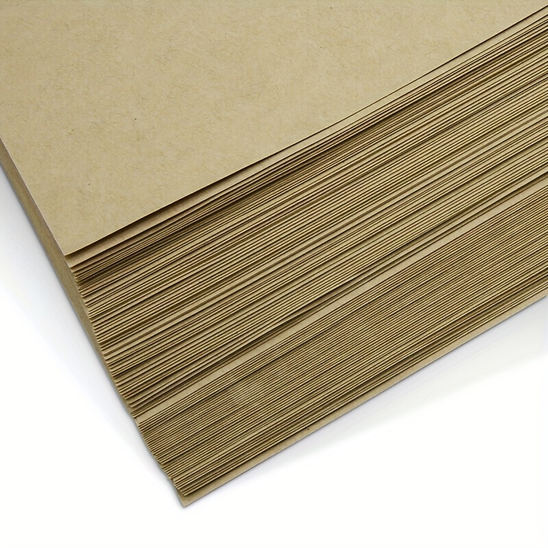 10-50pcs Kraft Paper Sheets 200gsm