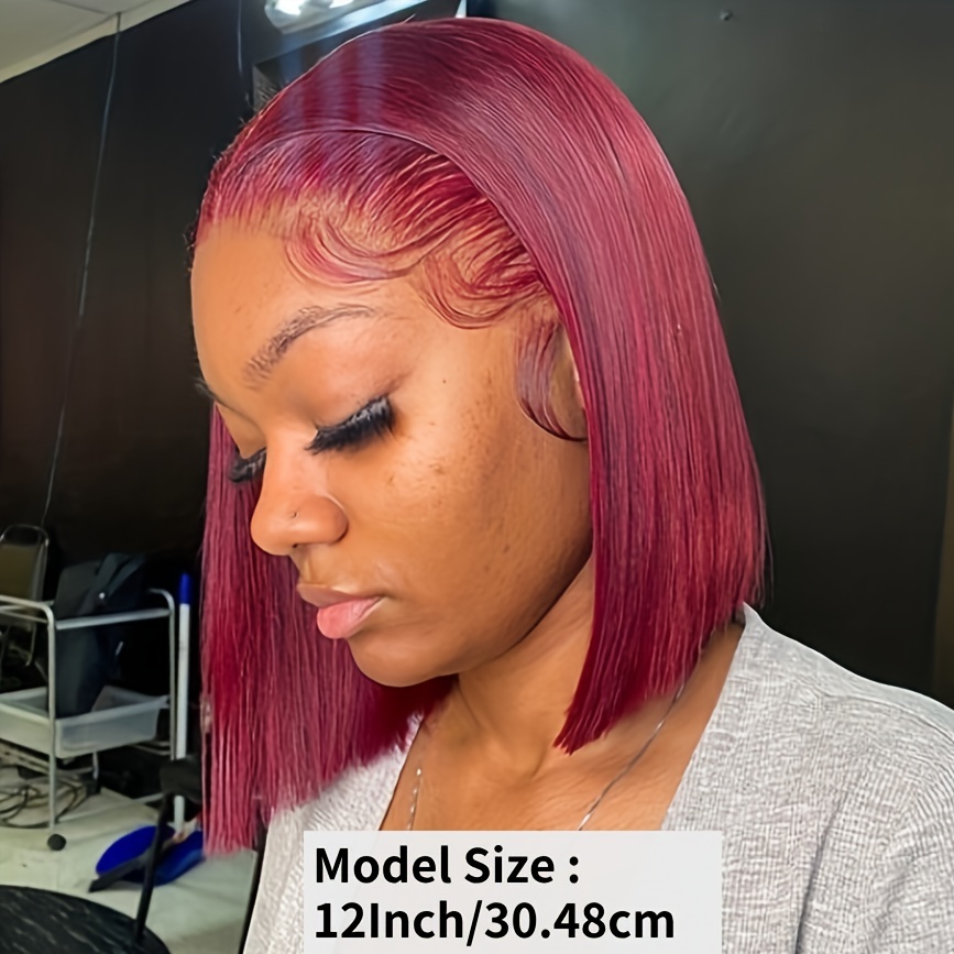 Red bob clearance wig