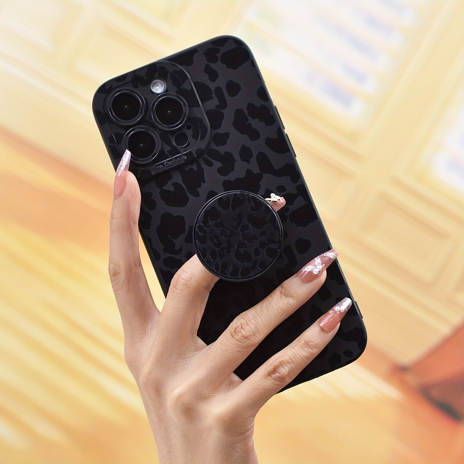 Buy Yellow Cheetah Camo Printed Mobile Skin for Apple iPhone 13