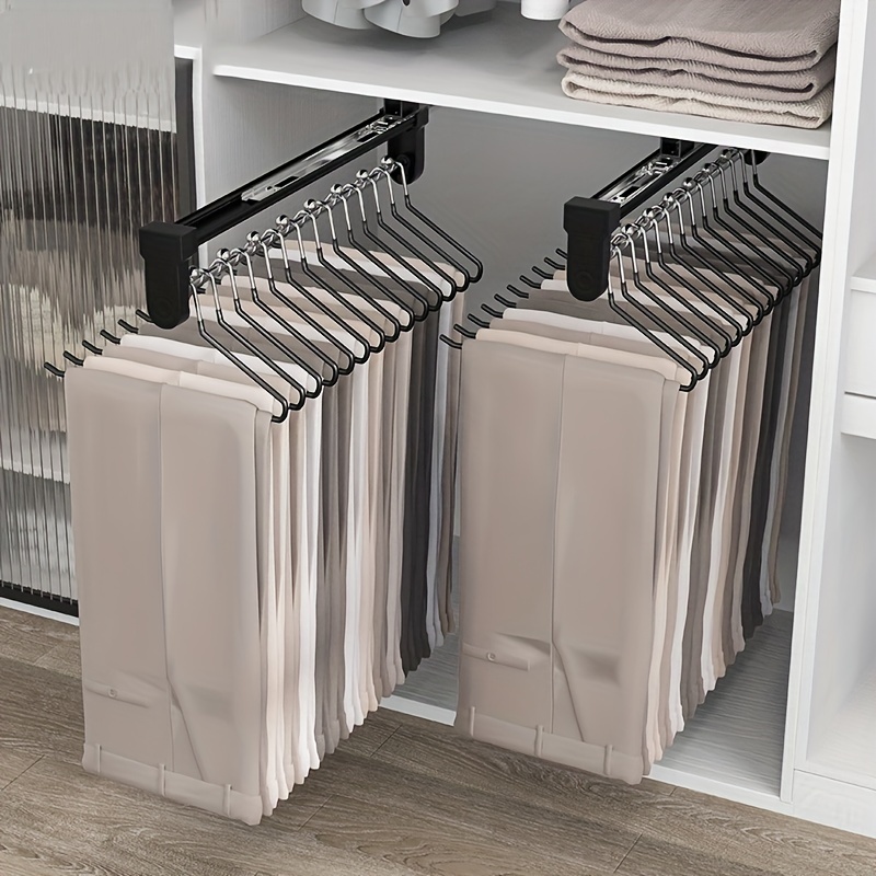 Adjustable Wardrobe Clothes Storage Shelves
