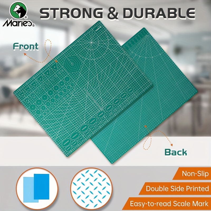 A1 A2A3 A4 A5 Cutting Mat Non-slip Self Healing Sewing Quilting Cutting  Board Double Sided Grid Crafts Modelling Paper-craft Green 