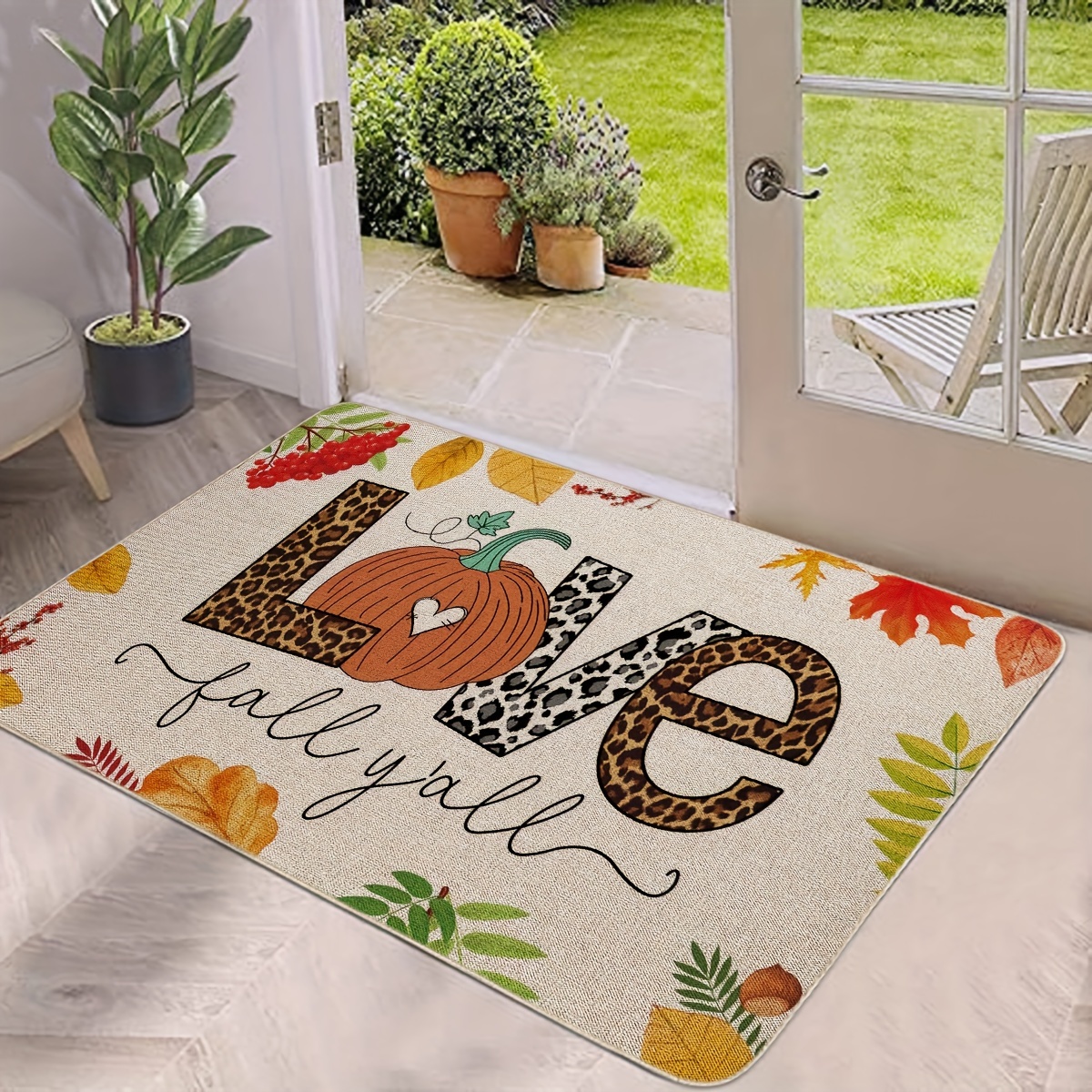 Welcome Mats For Front Door Outdoor Entry, Creative Low-pile Funny Doormat,  Non Slip Mat For Home Indoor Farmhouse Funny Kitchen Patio Mats Full Brown  - Temu