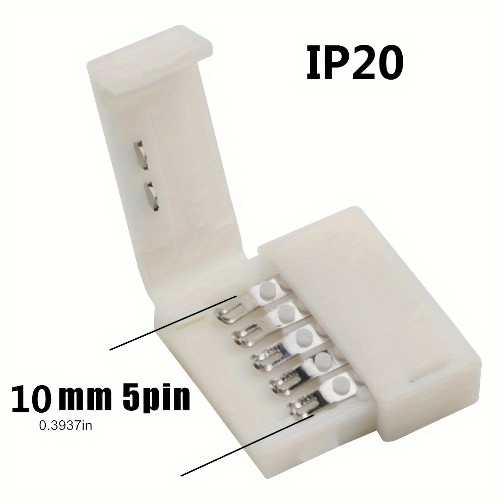 Connecteurs De Bande LED Sans Soudure IP20 10 Pièces 8mm 2 - Temu Belgium