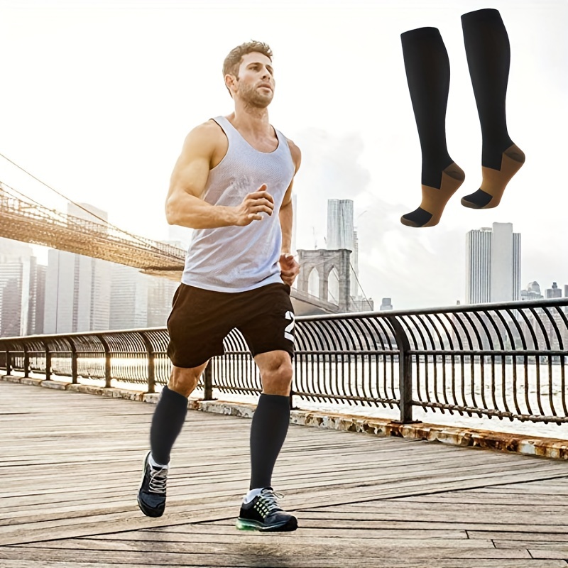 Outdoor Sports Nylon 20mmg 30mmg Compression Calf Socks for Nurses