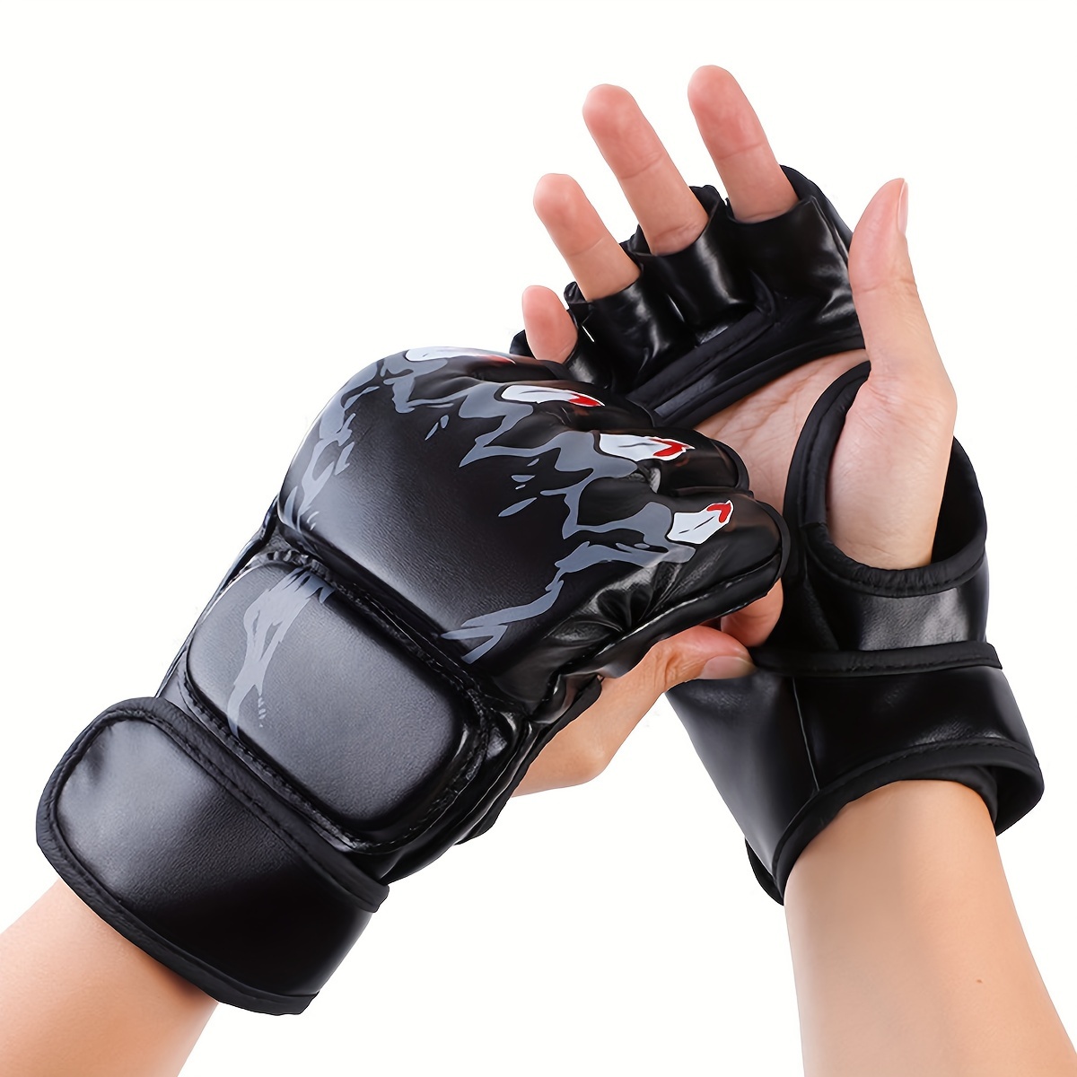 MMA Kick Boxing Guantes Hombres Mujeres PU Karate Muay Thai Guantes De  Boxeo Lucha Libre MMA Sanda Entrenamiento Adulto Niño Equipo