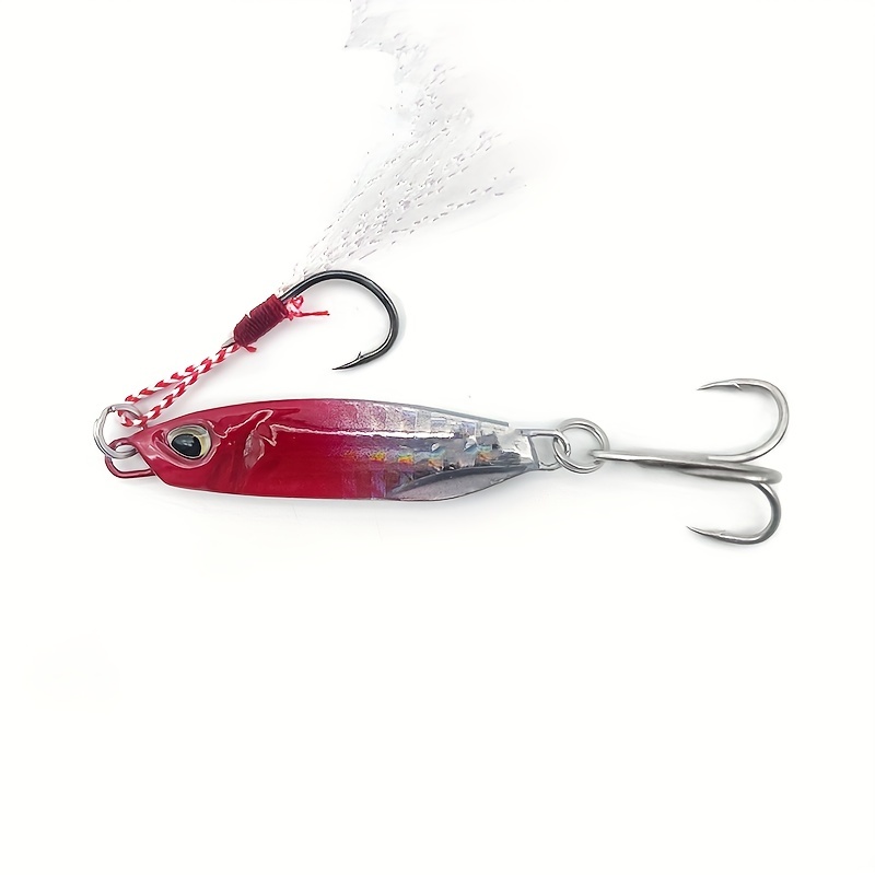 Metal Casting Fishing Lure Jig Spinner Spoon Bait Artificial - Temu