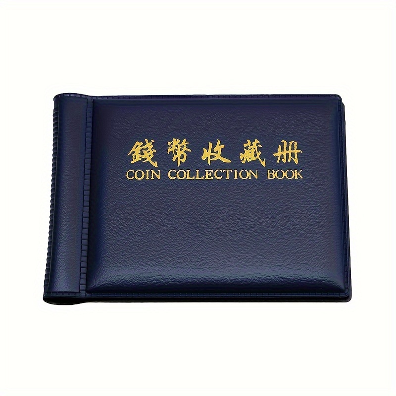 60 pieces 10 Pages Money Book Coin Storage Album PVC Coin Album Holders  Coin Display Book Home Decoration Coin Collection Book