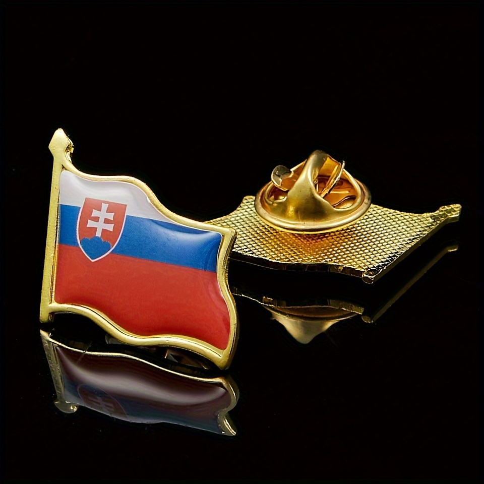 Pin's Drapeau Pologne flottant