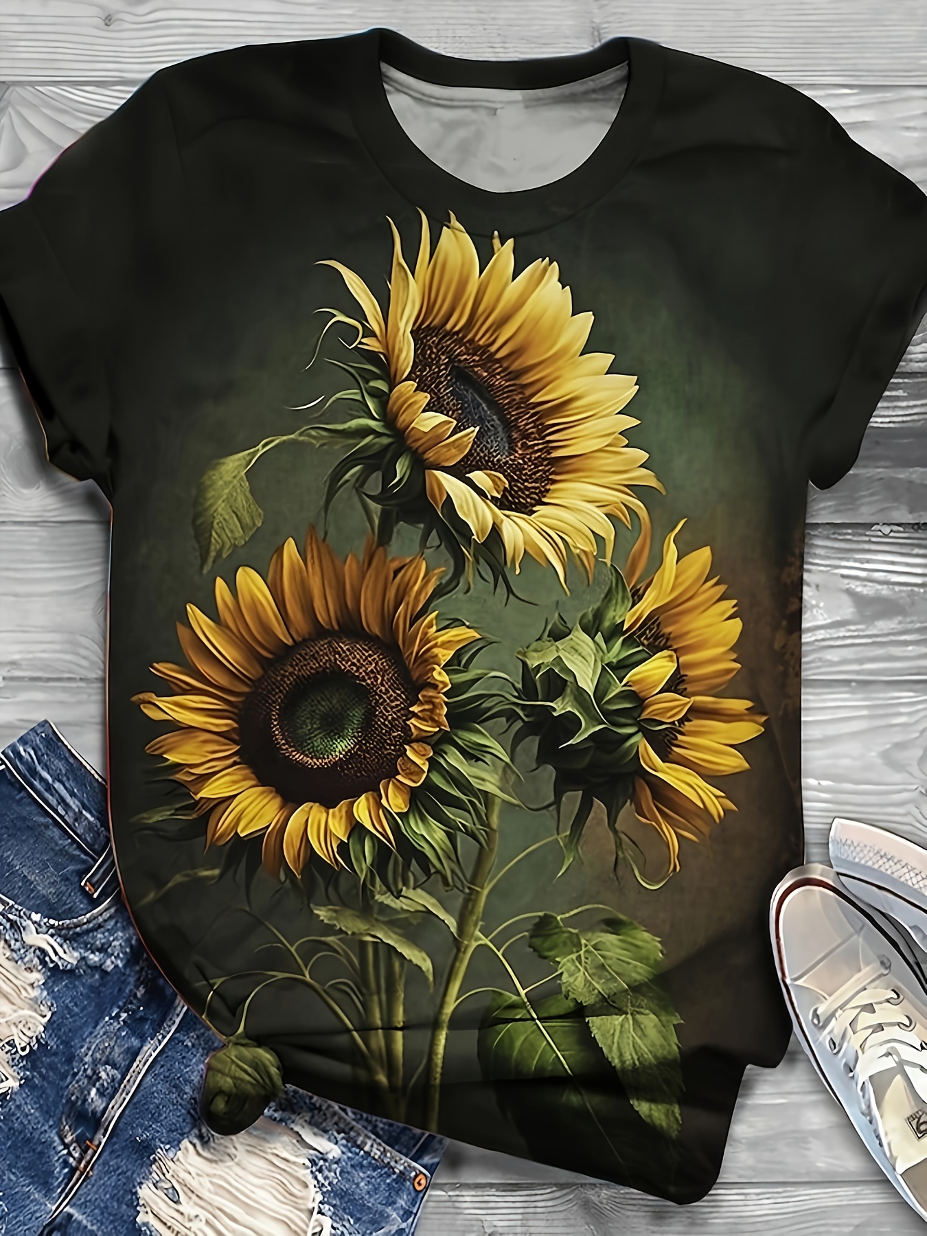 Camisa discount de girasol