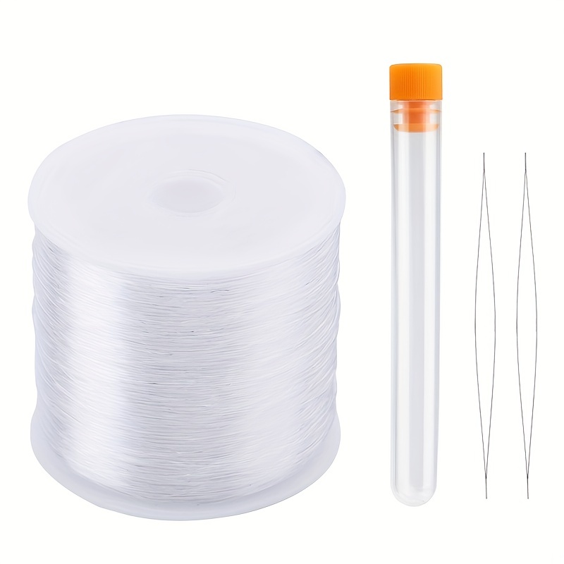 1roll Elastic Rope Thread Beaded Nylon Beaded String Polypropylene Elastic  Threads For DIY Beading Jewelry Making Accessories