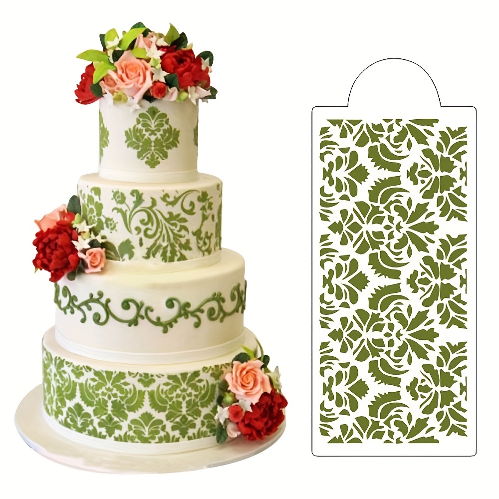 Plastic Cake Decorating Stencil Molds Wedding Cake Stencils - Temu