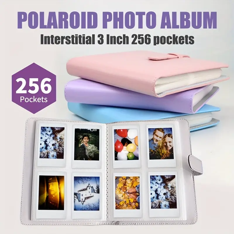 1pc Album photo Album photo 256 poches Mini Album photo - Temu Canada