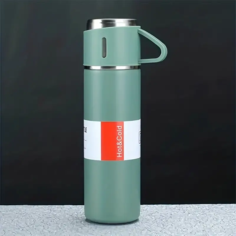 Stainless Steel Thermos Vacuum Hot Water Flask Large Capacity Smart Water  Bottle