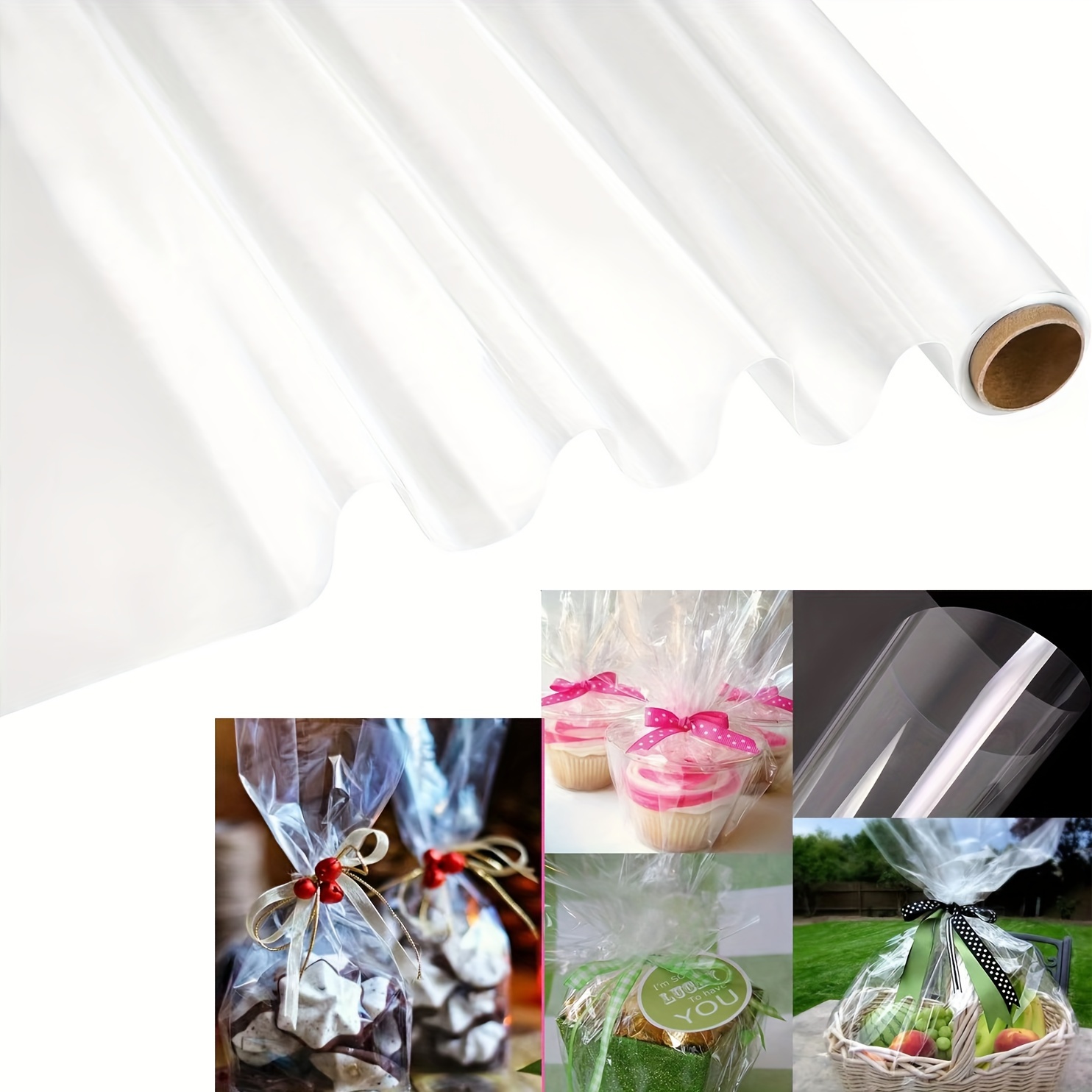 Rouleau de film PVC transparent pour emballage de matelas