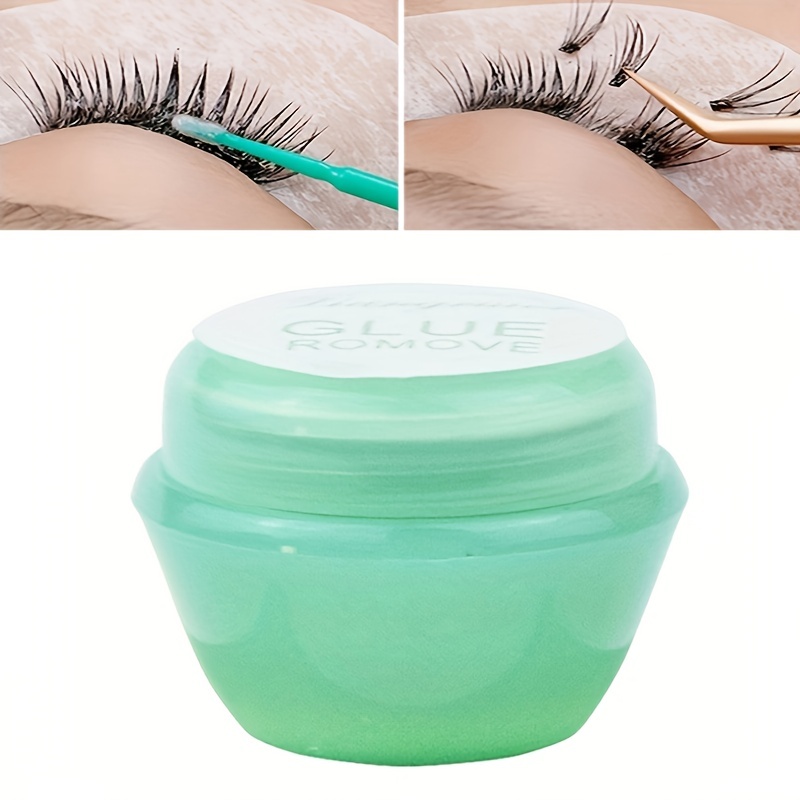 

Eyelashes Glue Remover Cream 5g Fruit Flavor Lash Adhesive Low Irritation Remover Professional Essential False Eyelash Extention Tool