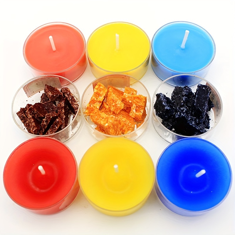 10g (21 Colores) Diy Tinte Velas Aromaterapia Bloque Color - Temu