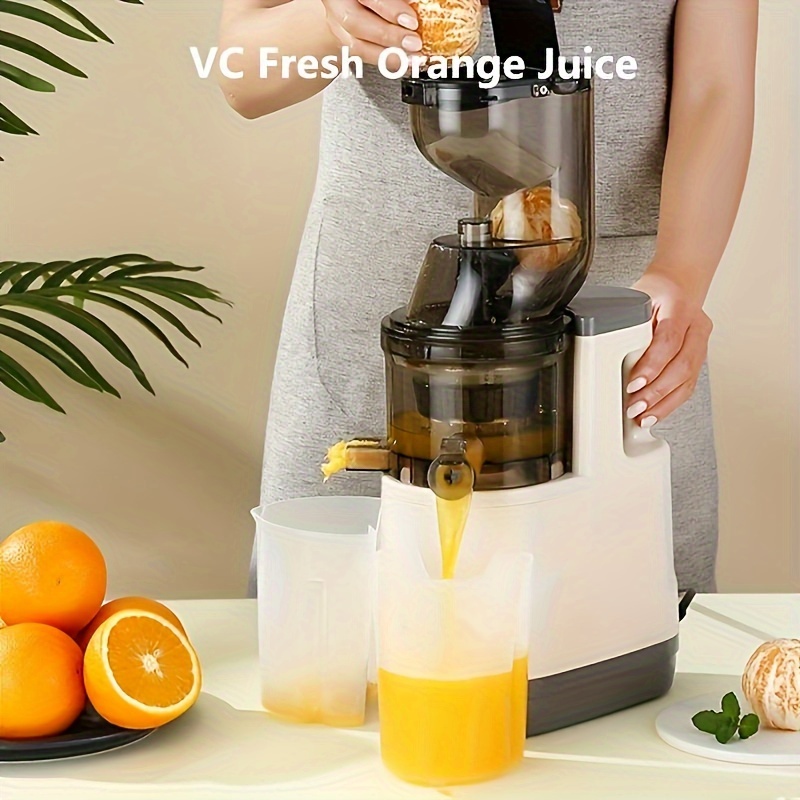 Juicer Slow Masticating Cold Press Vegetable And Fruit Juice - Temu