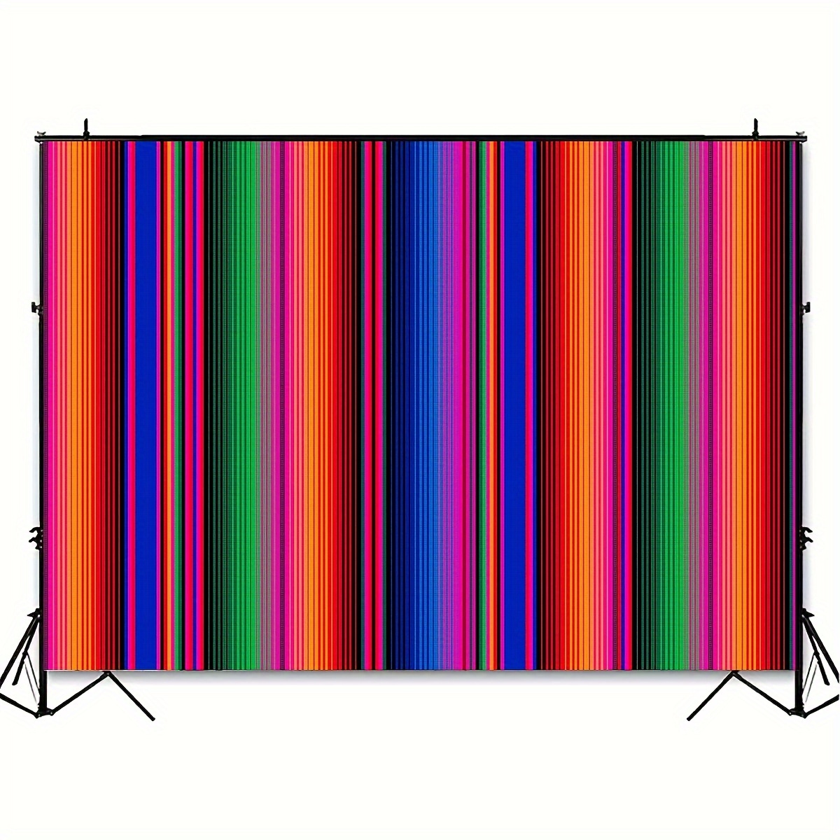 Mexican Fiesta Birthday Backdrop Feet Colorful Neon Summer - Temu