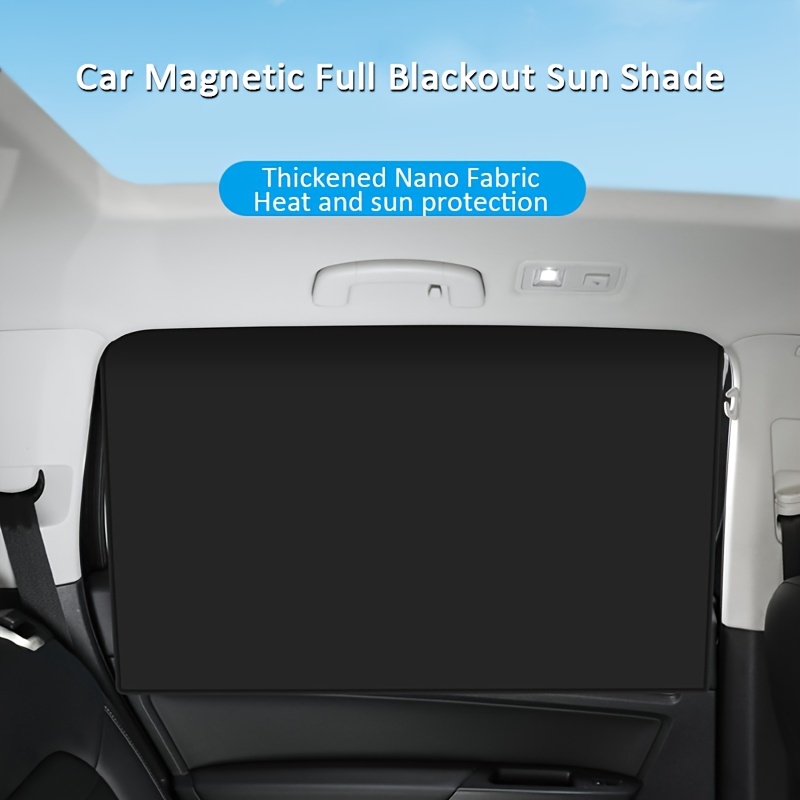 Car Magnetic Full Blackout Sun Shade Curtains Car Side - Temu Germany