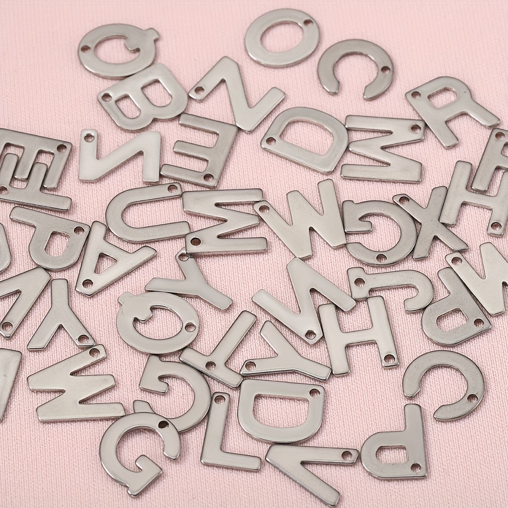 Metal letters clearance for jewelry making