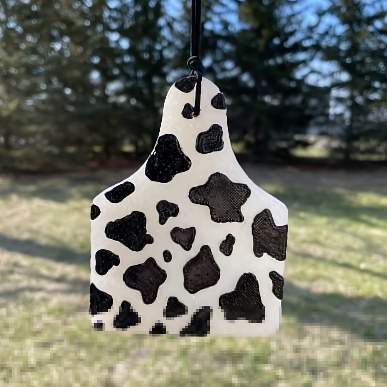 Leopard Cow Tag Silicone Eartag Freshie Molds Silicone Molds for