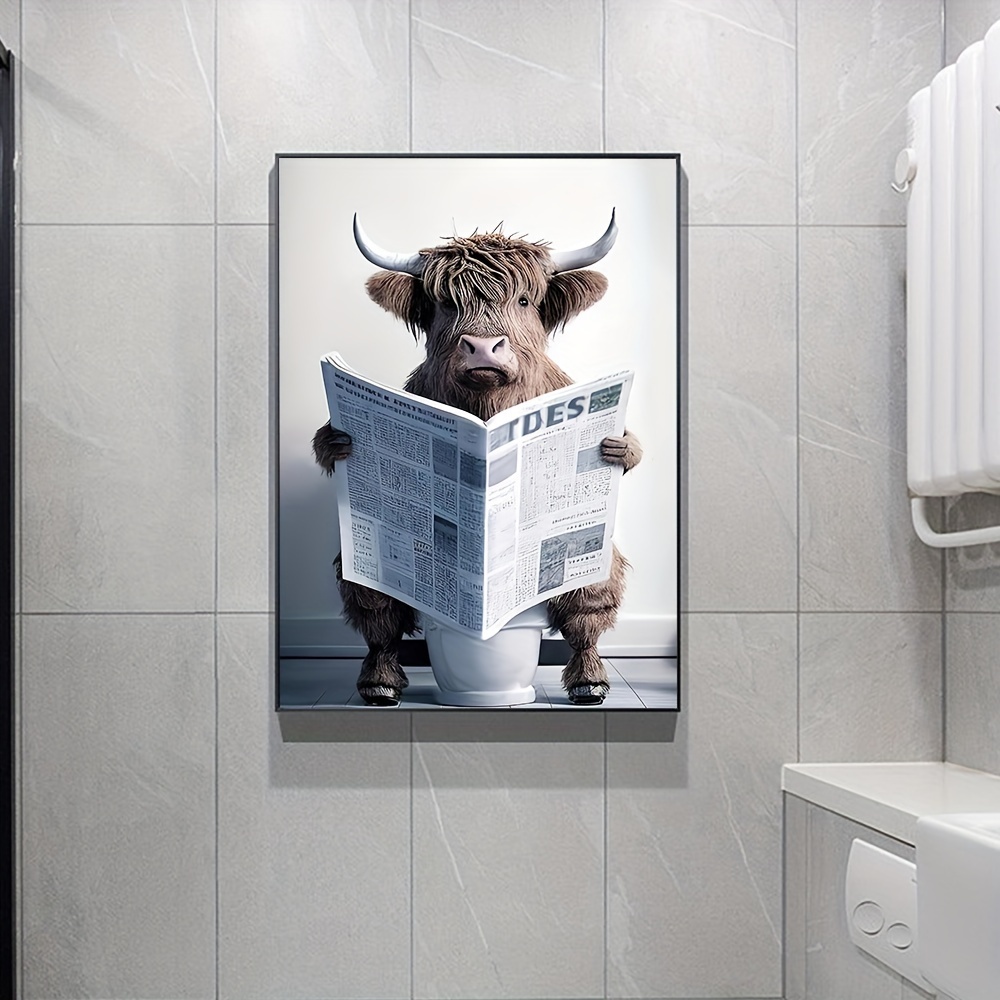 Affiche toilette -  France
