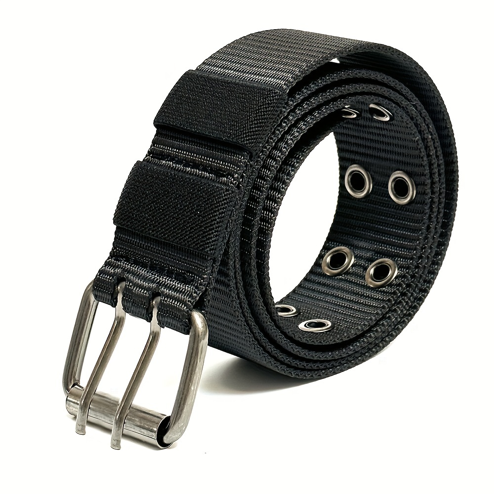 Breathable Nylon Fabric Belt Student Youth Belt Pin Buckle