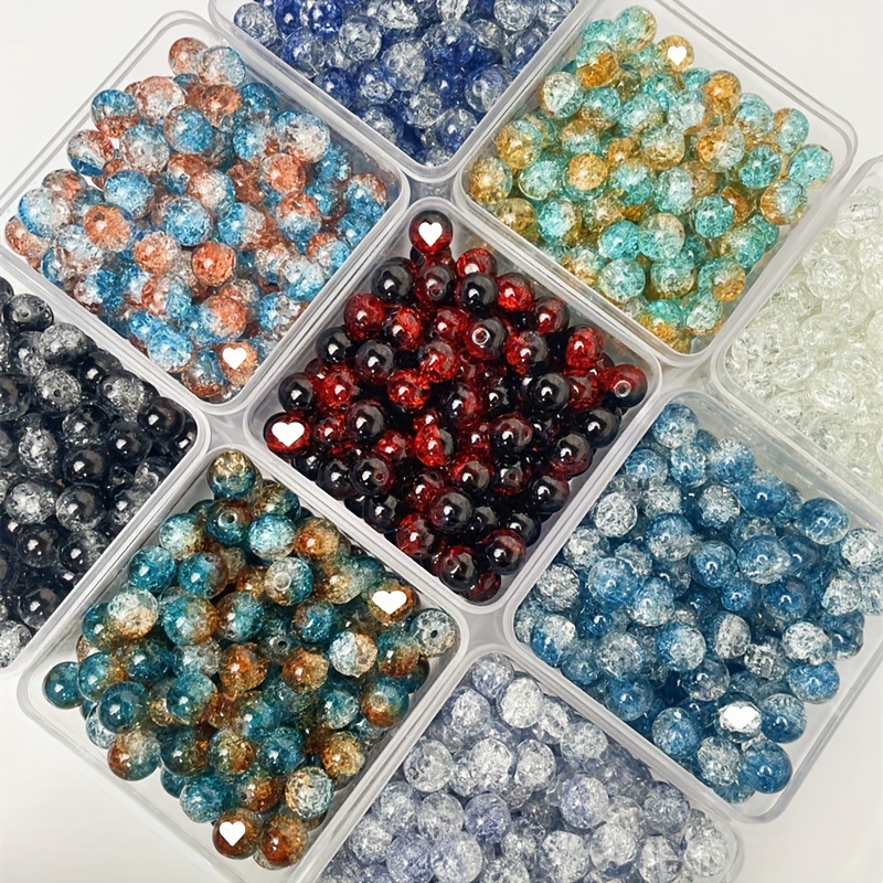 Handmade Diy Beads Beads For Bracelets Necklaces Earrings - Temu
