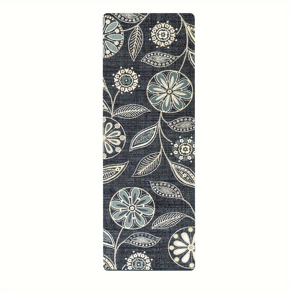 Memory Foam Kitchen Mat Magnolia And Sage Print Carpet - Temu